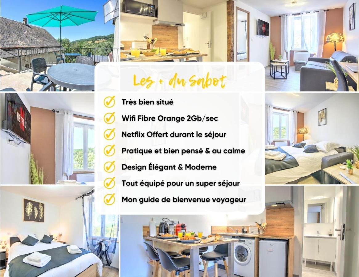 Le Sabot - Netflix/Wi-Fi Fibre/Terasse - 4 Pers Appartement Banassac Buitenkant foto