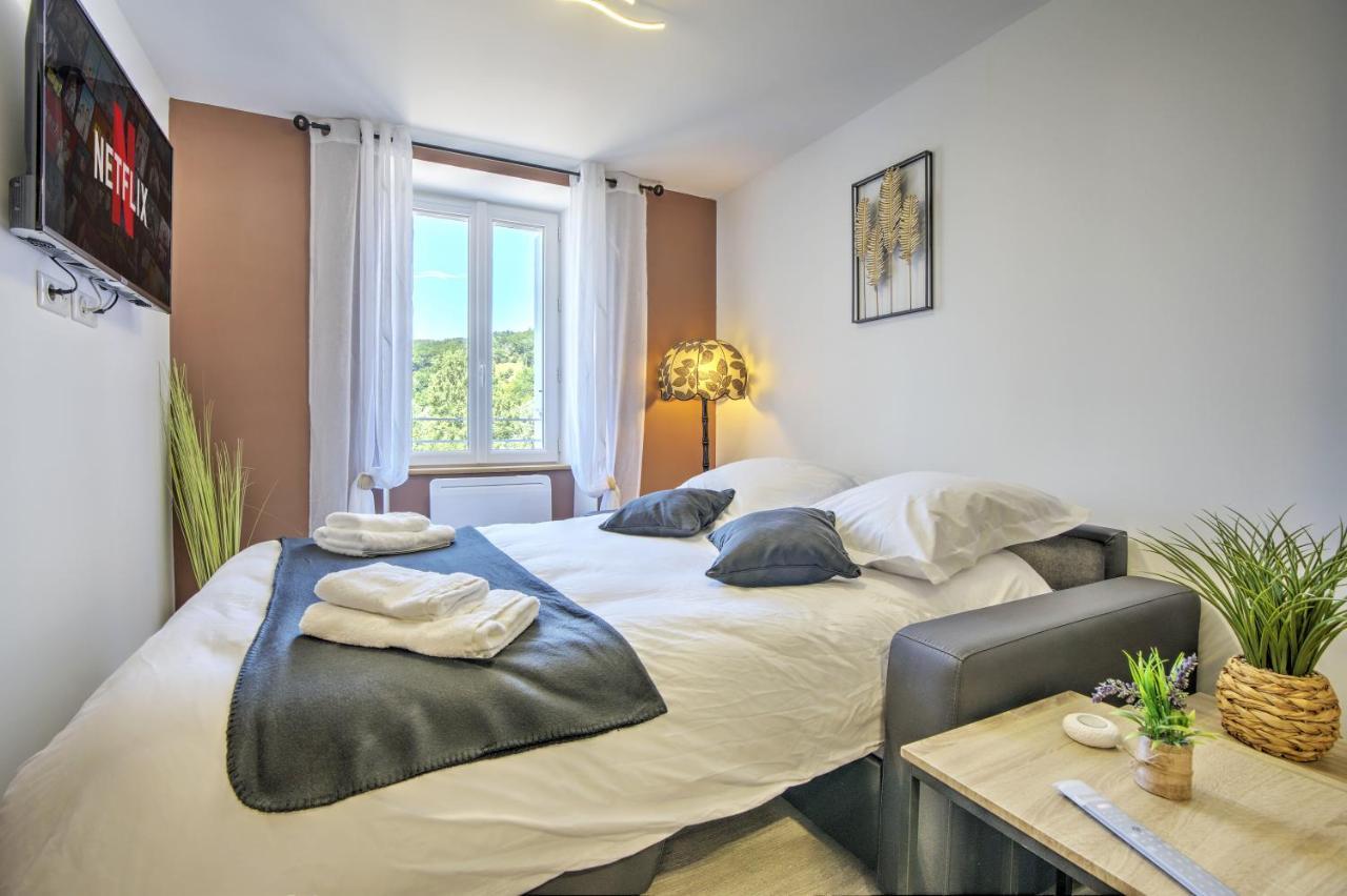 Le Sabot - Netflix/Wi-Fi Fibre/Terasse - 4 Pers Appartement Banassac Buitenkant foto