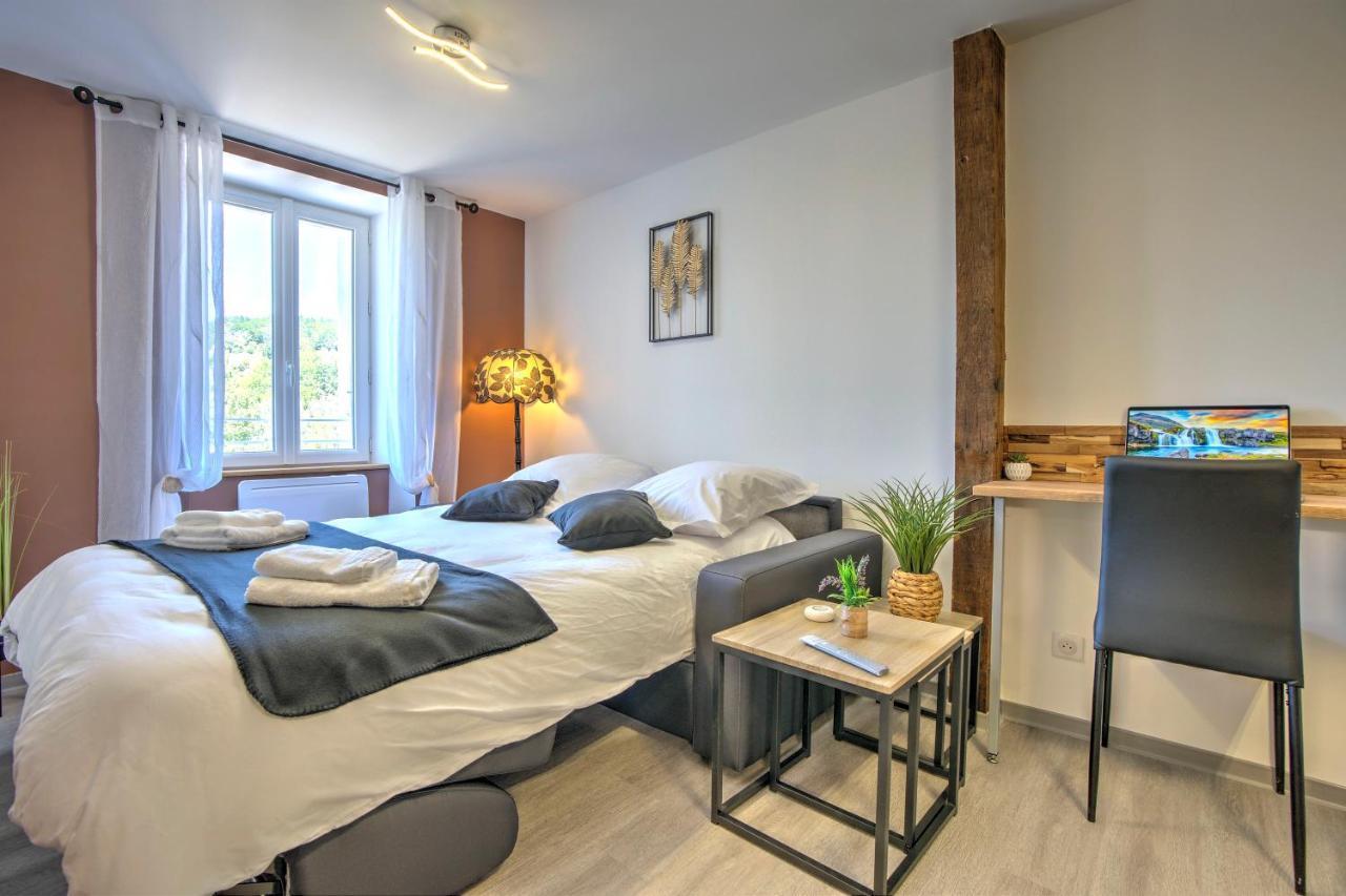 Le Sabot - Netflix/Wi-Fi Fibre/Terasse - 4 Pers Appartement Banassac Buitenkant foto